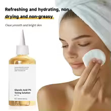 Remove Acne Fade Acne Glycolic Acid 7% Toner Removing Closed Mouth Acne Moisturizing Skin Prevents Skin Aging Fruit Acid Essence