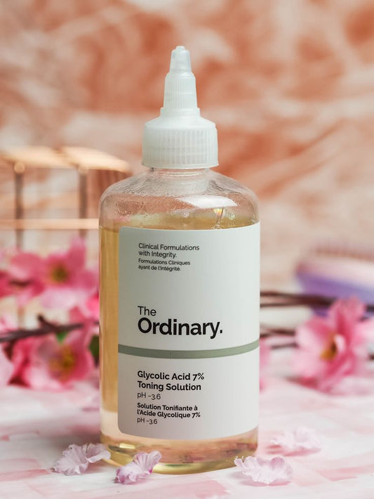Remove Acne Fade Acne Glycolic Acid 7% Toner Removing Closed Mouth Acne Moisturizing Skin Prevents Skin Aging Fruit Acid Essence