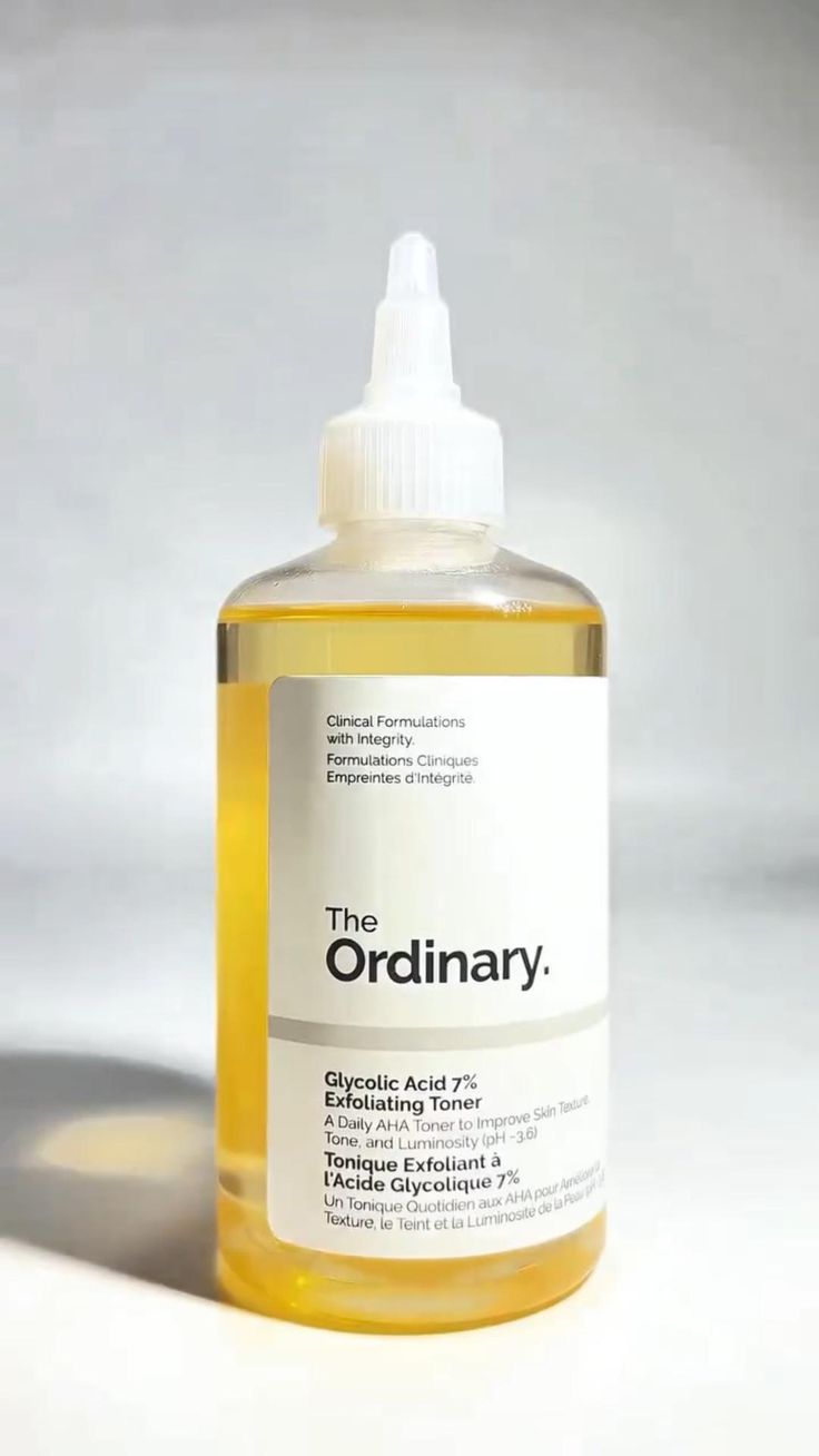 Remove Acne Fade Acne Glycolic Acid 7% Toner Removing Closed Mouth Acne Moisturizing Skin Prevents Skin Aging Fruit Acid Essence